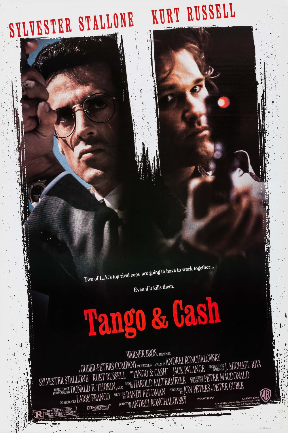 Tango & Cash (1989) Poster