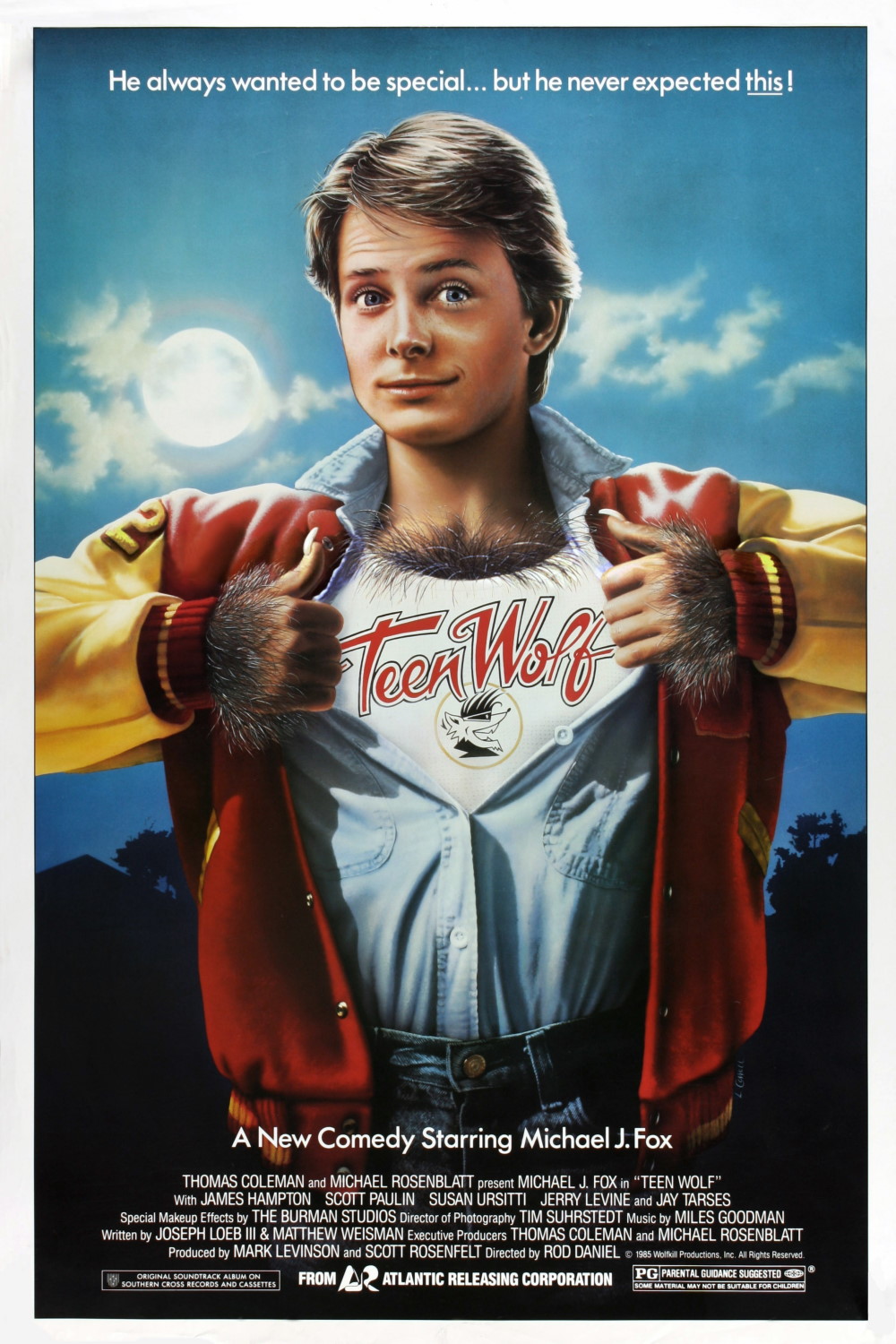 Teen Wolf (1985) Poster