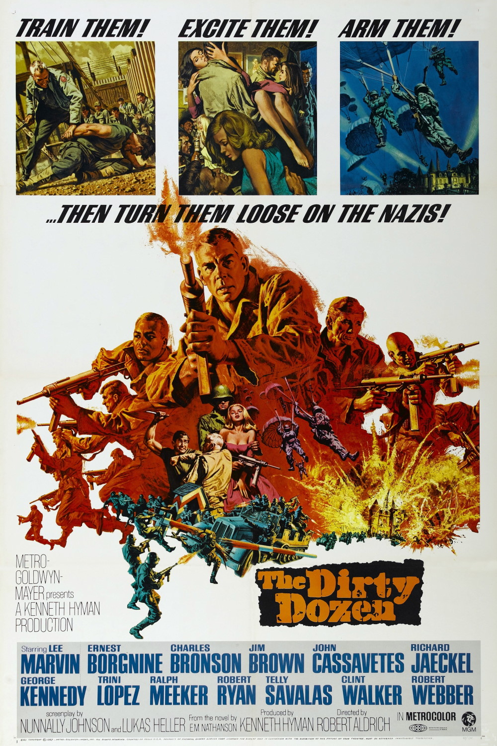 The Dirty Dozen (1967) Poster