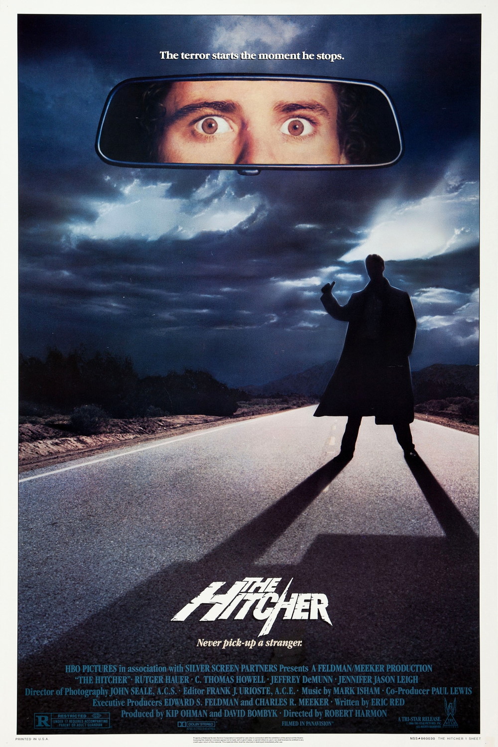The Hitcher (1986) Poster