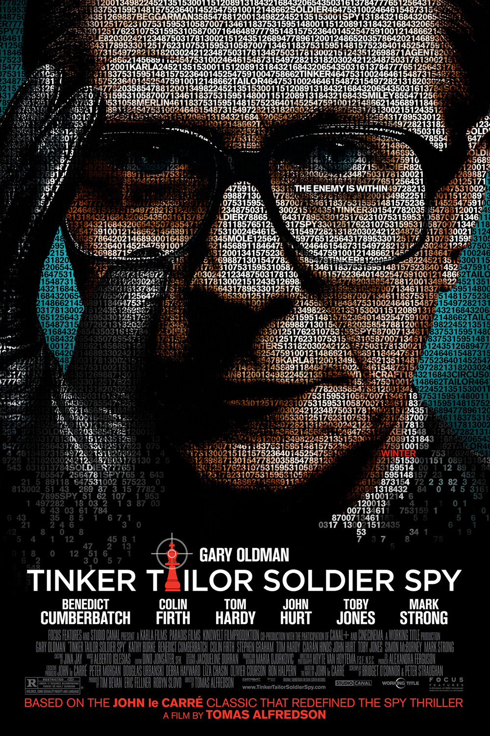 Tinker Tailor Soldier Spy (2011) Poster