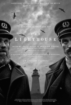 Poster for the 2019 film THE LIGHTHOUSE.