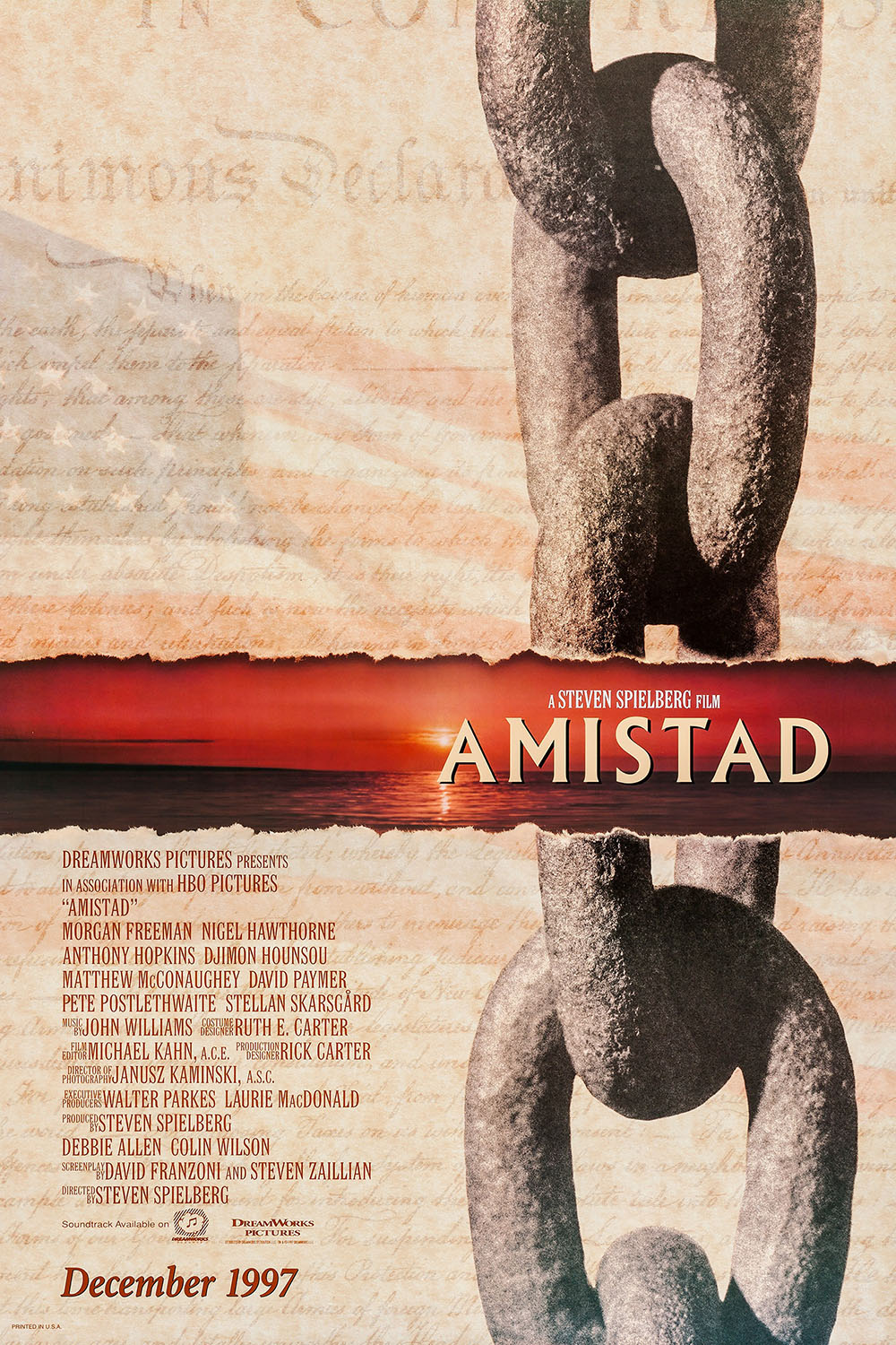 Poster for Amistad (1997)