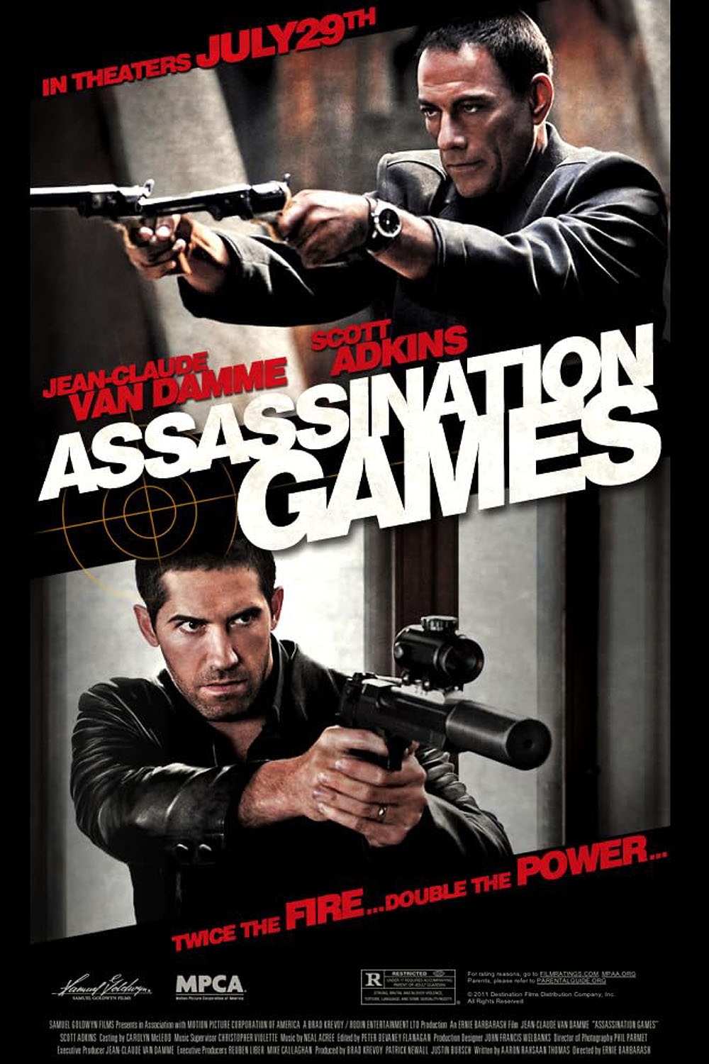 Assassination Games (2011) Poster