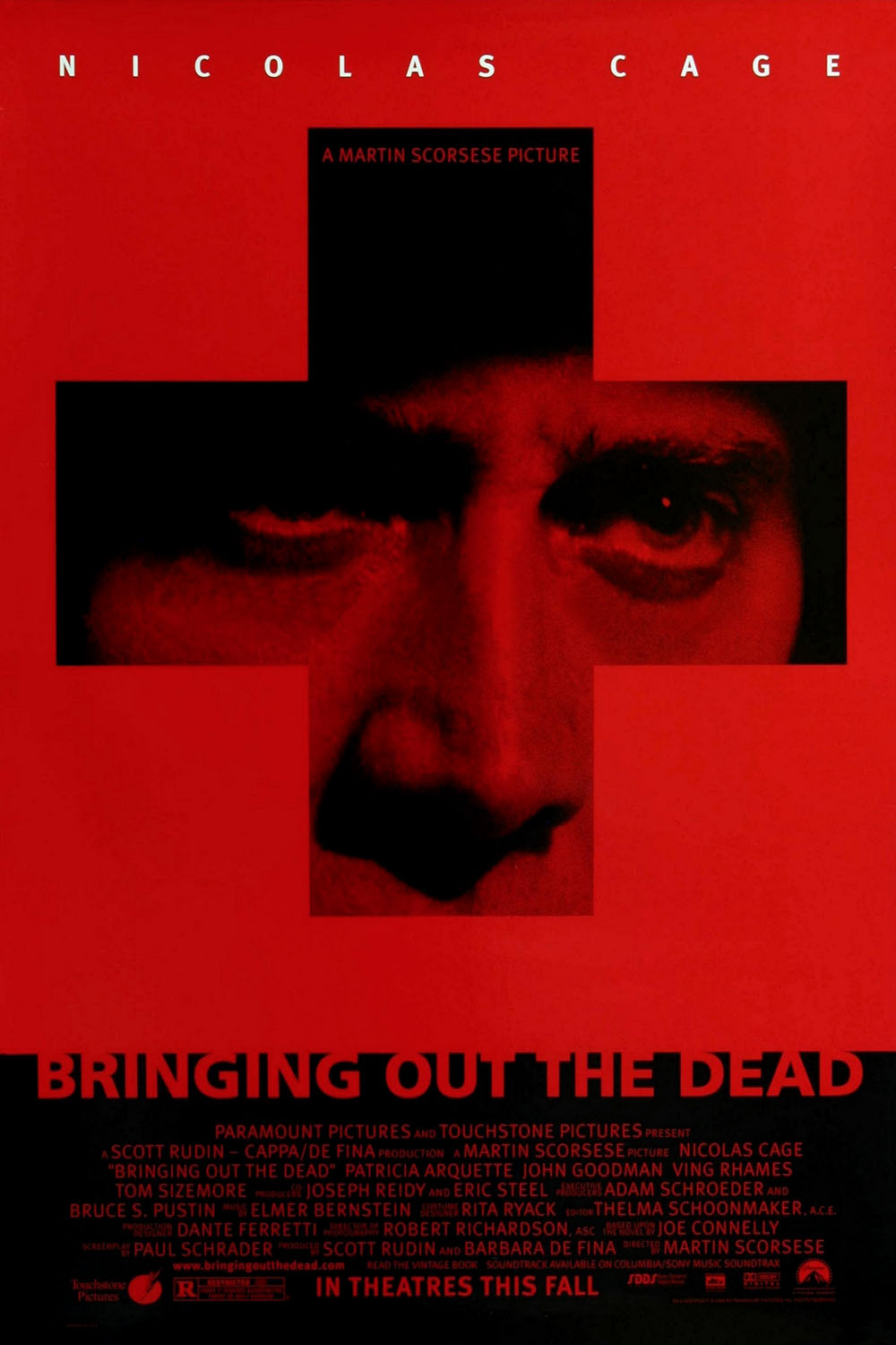 Poster for Bringing Out the Dead (1999)