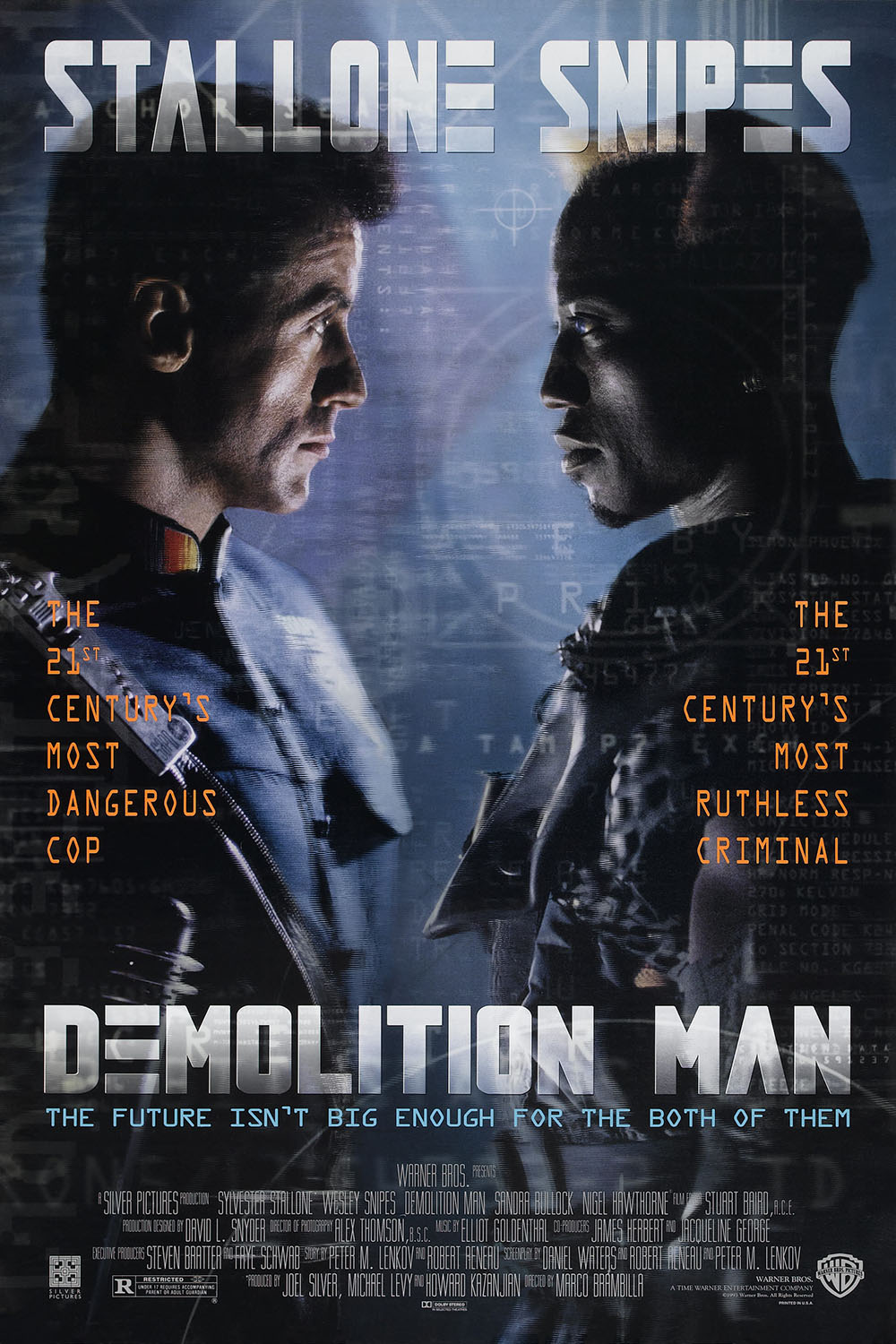 Poster for Demolition Man (1993)