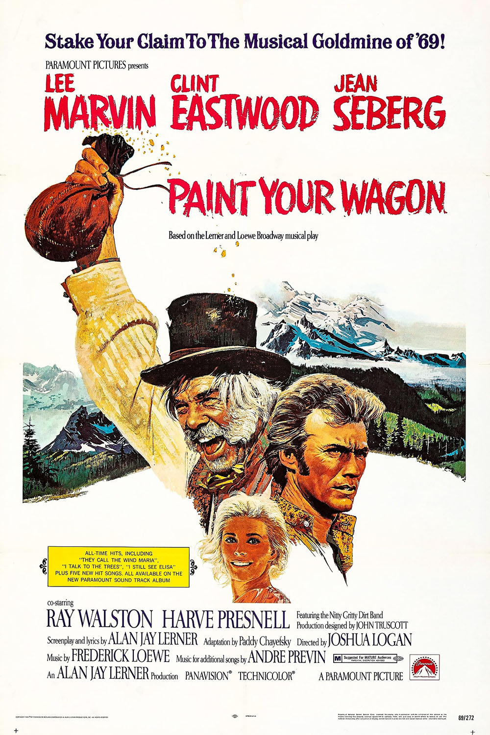 Paint Your Wagon (1969) Poster