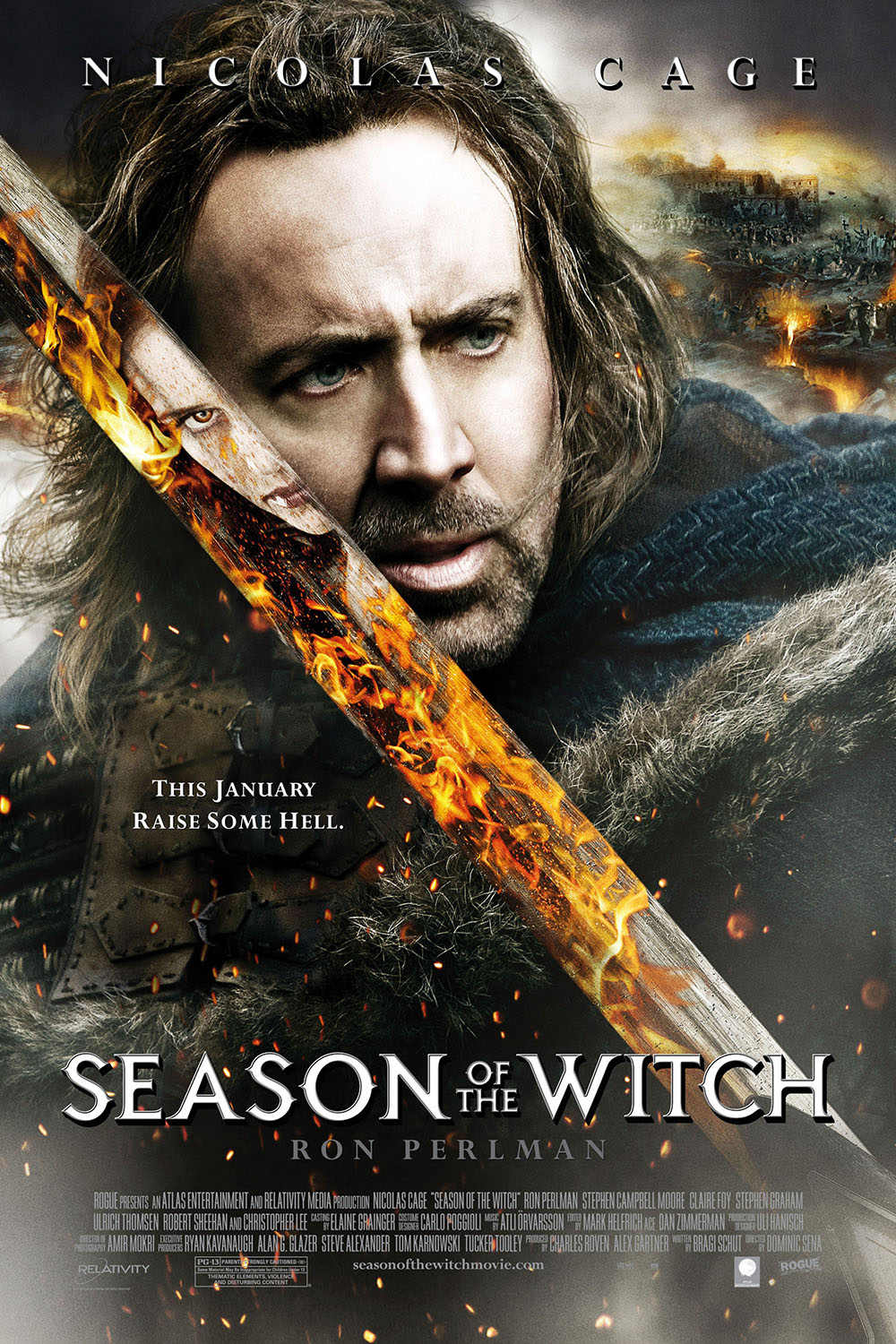 Poster for Season of the Witch (2011)