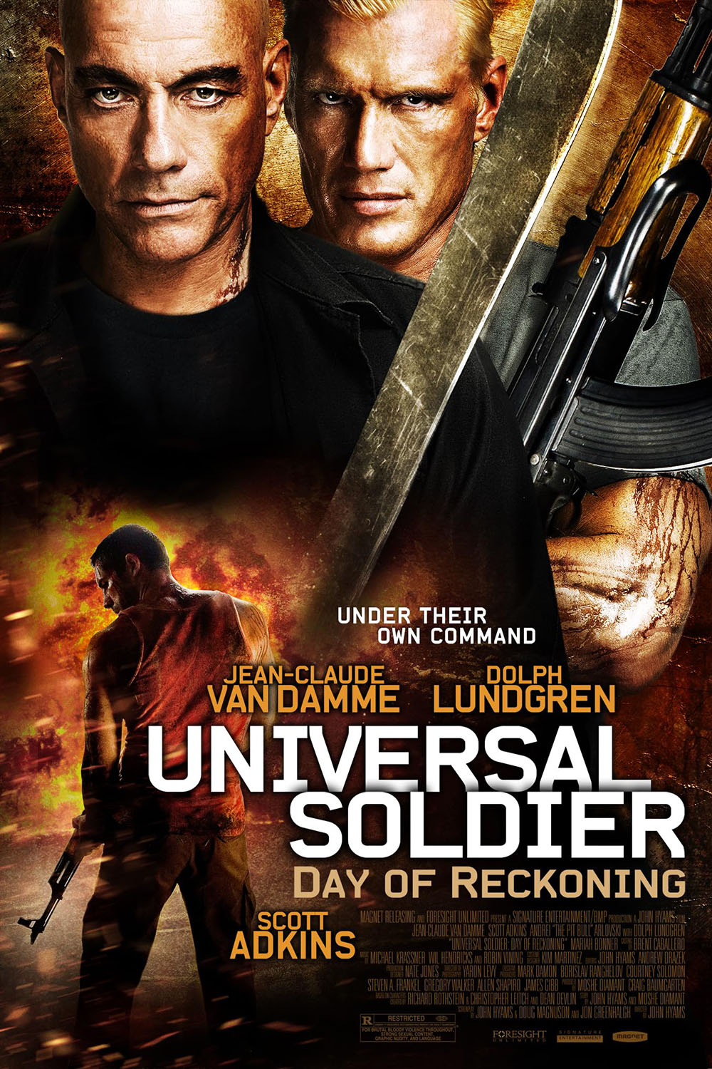 Poster for Universal Soldier: Day of Reckoning (2012)